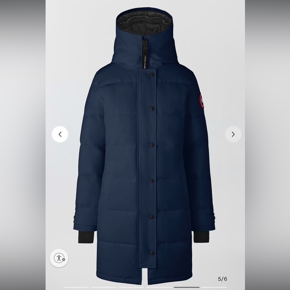 Canada Goose Shelburne Parka Atlantic Navy Small